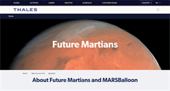 Desktop Screenshot of marsballoon.com